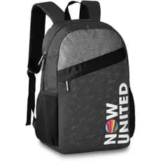 Mochila De Costas Escolar Now United Clio Nu3257 preta com azul