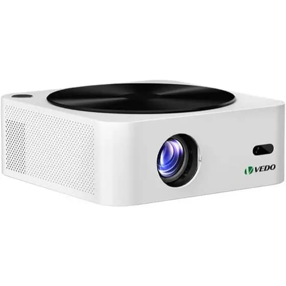 Projetor VEDO HDK8 Home Projetor Android TV 4K WIFI Bluetooth 5.0 Cinema Portátil Exterior Escritório Sala De Estar