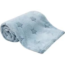 Cobertinha de Bebê Fofinha Tecido Macio e Delicado Azul