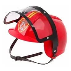 Capacete Infantil Bombeiros Brinquedo Resgate Promocao