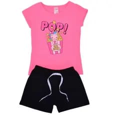 Conjunto Verão Infantil Menina Perfeita 2 Ao 8
