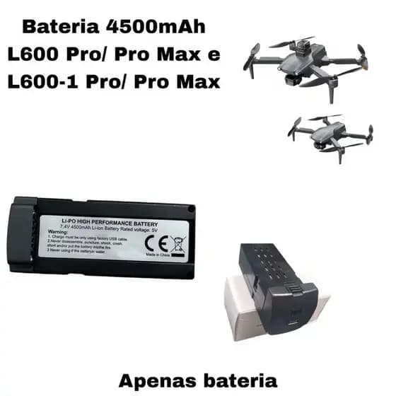Bateria 4500mAh Drone L600 Pro/ Pro Max/ L600-1 Pro/ Pro Max Lyzrc Original
