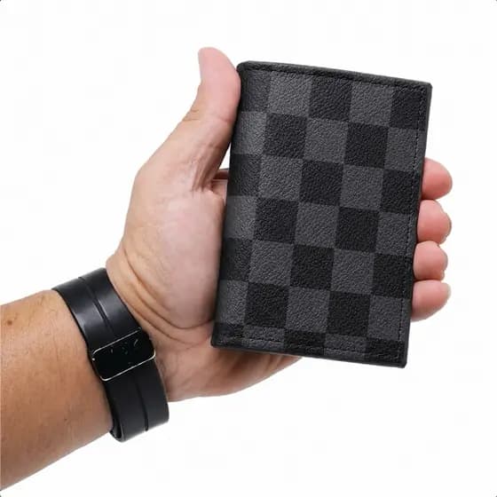 Carteira Masculina Slim Compacta Porta Cartões CNH
