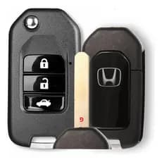 Chave Canivete Honda 3 Botões New Civic City Hrv Crv Fit
