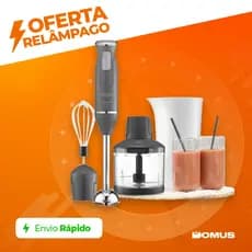 Mixer 3 em 1 Power Inox Lunar Elgin 600W Processador