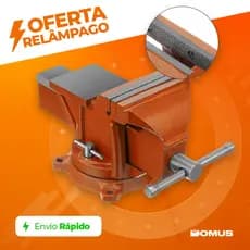 Torno Morsa de Bancada Rotativa com Bigorna 5" 125 mm Sparta
