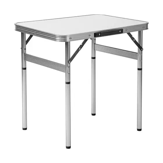 Mesa Dobrável Retangular 60 x 45cm Tampo de MDF Palisad Camping