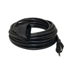 Prolongador Extensão Elétrica 25 Metros 10a Cabo Pp2x2,5mm Plug Bipolar