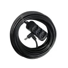 Extensão Elétrica 20 Metros Com Cabo PP 2x2,5mm Plug 10a