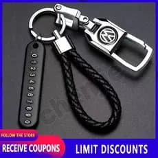 [Promo] Para Volkswagen Aço inoxidável chaveiro para carro/moda chaveiro de carro/chaveiro para moto For Volkswagen VW