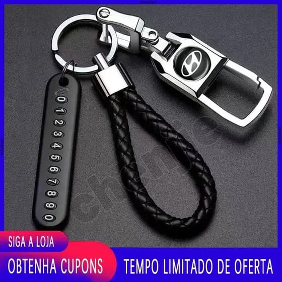[Promo] Para Hyundai Aço inoxidável chaveiro para carro/moda chaveiro de carro/chaveiro para moto/chaveiro de moto