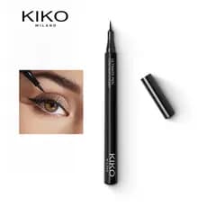 Delineador De Longa Duração KIKO/Caneta Preta/À Prova D'água