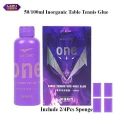 Cola LOKI Profissional 50/100ml - Adesivo Inorgânico para Raquete Tênis Mesa, Borracha, Alta Adesão
