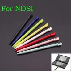 Caneta Stylus para NDS/DSI - Preto/Branco/Vermelho/Verde - Toque Preciso em Touch Screen
