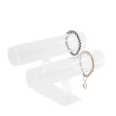 Expositor Pulseira Duplo Acrílico Transparente