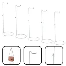 Kit 5 Expositor Porta Bolsa Para Vitrine Balcão Em Lojas
