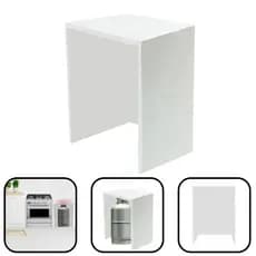 Nicho Decorativo para Botijão 70x43x43cm Branco