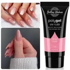 Polygel Poligel Gel Led Uv Alongamento Unhas 30g/15g - Envio Imedato