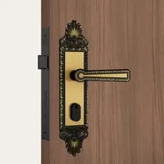 Fechadura Stam Porta Externa Saída Colonial 803/03 Máquina 40mm Antique Porta Madeira e Aluminio