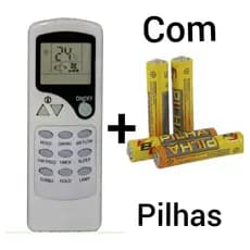 Controle Remoto Para Ar Condicionado Elgin zh/lt-01 le-7434 FBG 8012