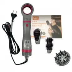 Escova De Cabelo Modeladora e Alisadora de Ar Quente 4 Em 1 / 110V Altomex DJ-044