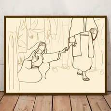 Quadro Decorativo Jesus Orando Moderno Elegante Decore Sala,Quarto,Copa,consultório,escritório,hall
