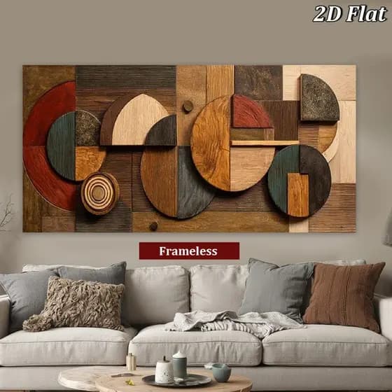 Quadro Decorativo 110x80cm bem-estar calma elegante moderno Decore Sala,Quarto,Copa,consultório,escritório,hall