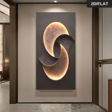 Quadro Decorativo 110x80cm charme essência clean aconchego Decore Sala,Quarto,Copa,consultório,escritório,hall