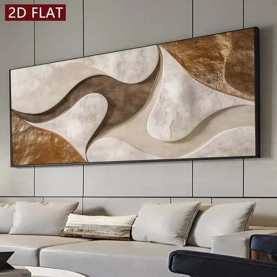 Quadro Decorativo 110x80cm luxuoso refinamento delicadeza arte Decore Sala,Quarto,Copa,consultório,escritório,hall