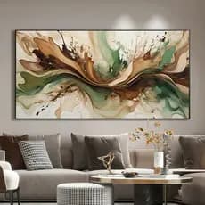 Quadro Decorativo 110x80cm requinte harmonia equilíbrio minimalismo Decore Sala,Quarto,Copa,consultório,escritório,hall