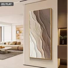 Quadro Decorativo 110x80cm simplicidade leveza clareza contemporâneo Decore Sala,Quarto,Copa,consultório,escritório,hall