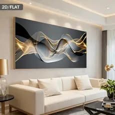 Quadro Decorativo 110x80cm estética destaque design paz Decore Sala,Quarto,Copa,consultório,escritório,hall