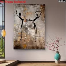 Quadro Decorativo 110x80cm luxo delicadeza calma classe Decore Sala,Quarto,Copa,consultório,escritório,hall