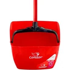 Pá Para Lixo Com Cabo Caçamba Móvel Condor Limpa Cerdas Plástico Limpeza Multiuso Qualidade Condor
