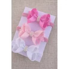 Laço Mini Boutique Bebê 6,5 a 10cm – Unidade ou Kit