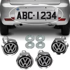 Jogo Parafusos De Placa Emblema Vw Gol G4 G5 G6 G7 Voyage Saveiro Jetta Novo Polo 2018 2019 2020 Virtus T-cross Amarok PROMOÇÃO !!!! !!! Aproveite!