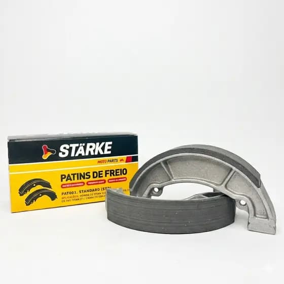 Lona De Freio Patim Sapata Titan 125 150 160 Starke Standard STD Traseiro