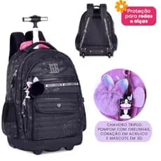 Mochila de Rodinha Lancheira Termica Rebecca Bonbon Original