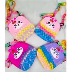 Bolsa Pop It transversal com alça de regulagem