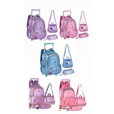 Mochila De Rodinhas Infantil Menina