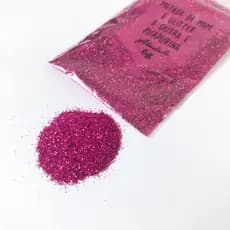 GLITTER COMUM ROSA FINO ( Resina, decoração de unha, slime, carnaval)