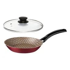 Frigideira Antiaderente 24 Cm Com Tampa De Vidro Tramontina