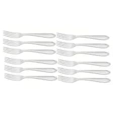 12 Garfos Para Sobremesa 16cm Tramontina Laguna Aço Inox