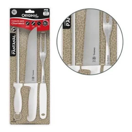 Kit churrasco 3 peças