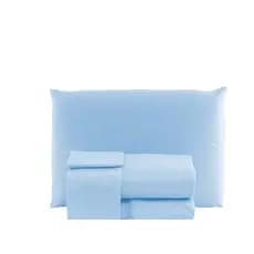 Kit Luxo Casal Jogo De Lençol Queen Size 3 Peças  Percal 200 Fios 100% Algodão