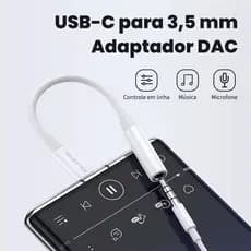 Adaptador P2 para USB-C - Compatibilidade Universal
