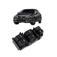 Comando Vidro Elétrico Honda Civic Ano 2013 à 2017