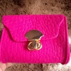 bolsa rosa