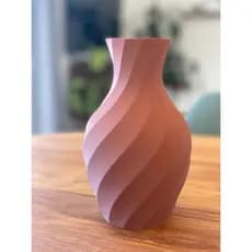 vaso 3D amarelo 🟡