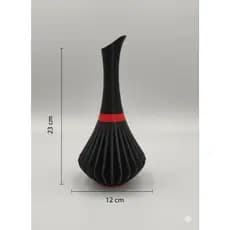 vaso de flor luxo 3D